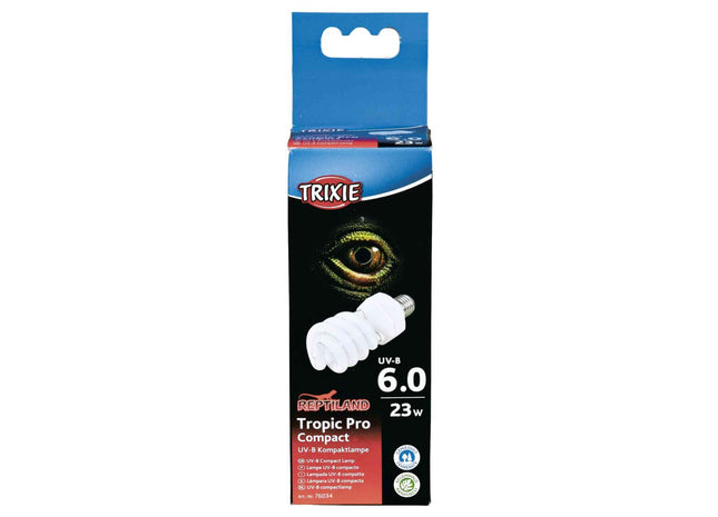 Trixie Tropic Pro Compact 6.0 - UV-B Kompaktlampe weiss