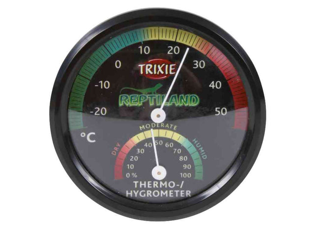 Trixie Thermo-/Hygrometer – analog, weiss, klein