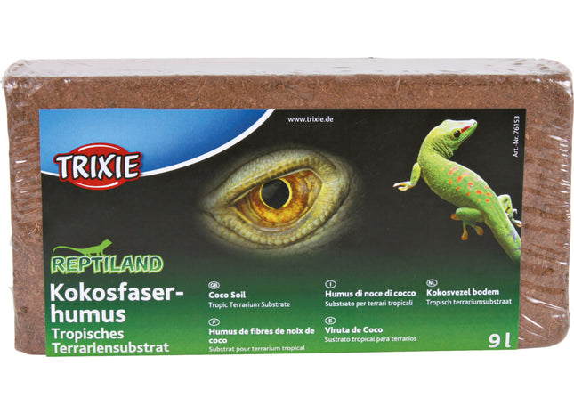 Trixie Kokosfaser Humus-Substrat – gepresster Block