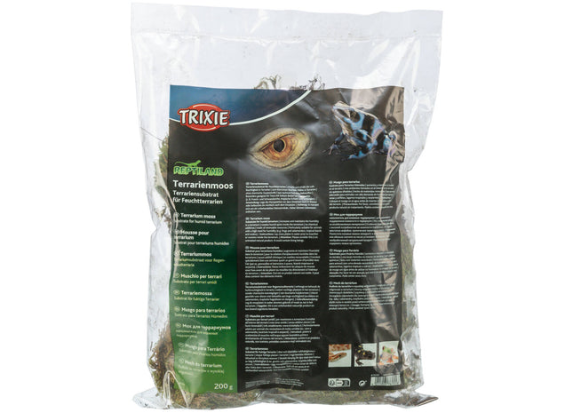 Trixie Terrarienmoos - Natürliches Substrat 200g grün