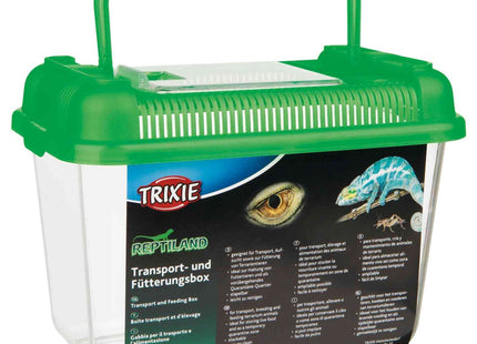 Trixie - transparente Transport- und Fütterungsbox S