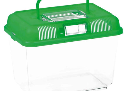 Trixie - transparente Transport- und Fütterungsbox S