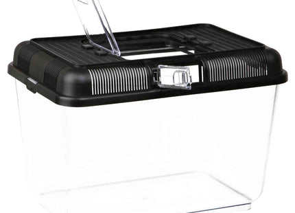 Trixie - transparente Transport- und Fütterungsbox S