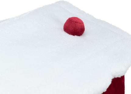 Trixie Xmas Höhle Nevio – eckig weiss/rot, 35x45x38cm