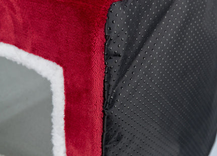 Trixie Xmas Höhle Nevio – eckig weiss/rot, 35x45x38cm