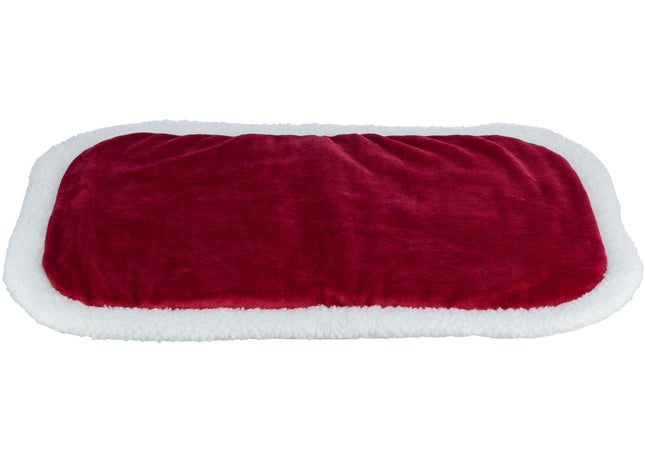 Trixie Xmas Liegematte Nevio – Oval, rot/weiss