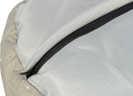 Trixie Xmas Bett Luciano - rund beige/gold Kuschelbett