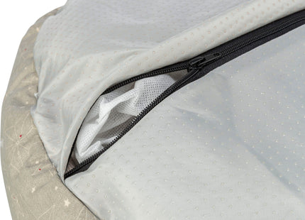 Trixie Xmas Bett Luciano - rund beige/gold Kuschelbett