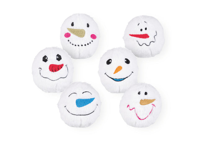 Trixie Xmas Schneeball - Plüsch, sortiert, ø10cm