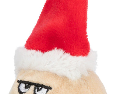 Trixie Xmas Wichtel Rasselball - Plüsch, rot-weiss