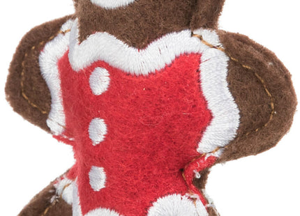 Trixie Xmas Elch und Lebkuchenmann - Filzspielzeug, 2 Stück