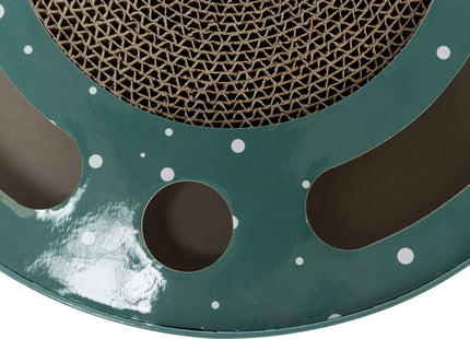 Trixie Xmas Kratztrommel - Kratzspielzeug, festlich rot