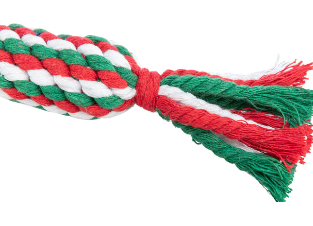 Trixie Xmas Spieltau Bonbon - festliches Hundespielzeug 24cm