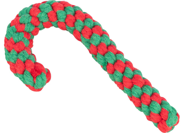 Trixie Xmas Spieltau - rot-weiss, 19 cm