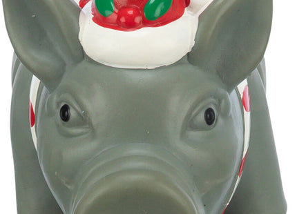 Trixie Xmas Schwein - Latex, weiss, 16cm