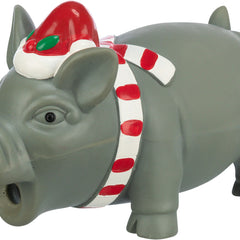 Trixie Xmas Schwein - Latex, weiss, 16cm