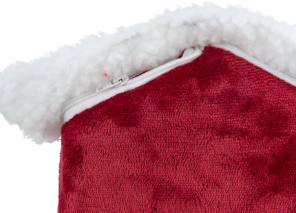 Trixie Xmas Kuschelhöhle - Deguhöhle rot/weiss klein