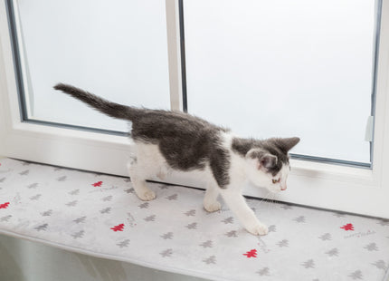 Trixie Xmas Liegematte Nivia - Katzenfensterbankmatte rot