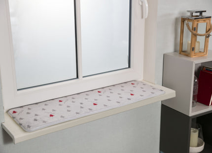 Trixie Xmas Liegematte Nivia - Katzenfensterbankmatte rot