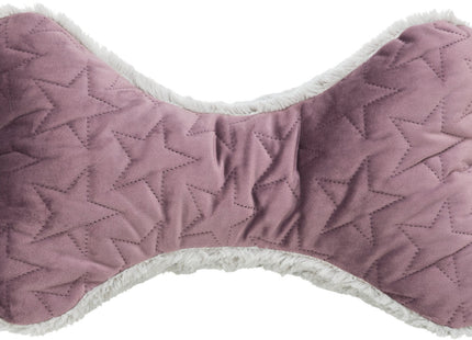 Trixie Kopfkissen Estelle - beere/grau, 34x20cm