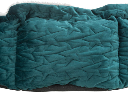 Trixie Bett Estelle – Hundebett grün/grau ø50cm