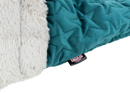 Trixie Kuschelsack Estelle – grün/grau, 34×20×45 cm