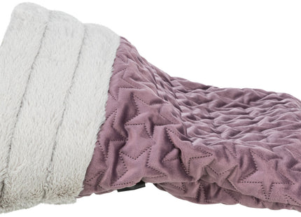 Trixie Kuschelsack Estelle – beere/grau kuschelig
