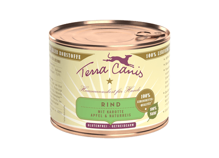 Terra Canis Classic Rind mit Karotte Nassfutter 200g