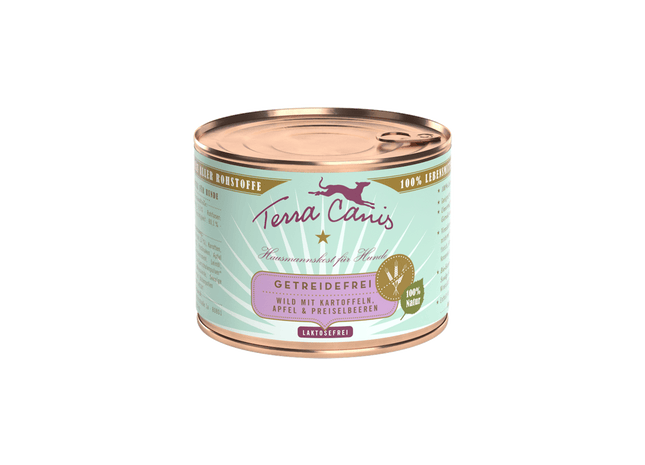 Terra Canis Wild mit Kartoffeln Nassfutter 200g
