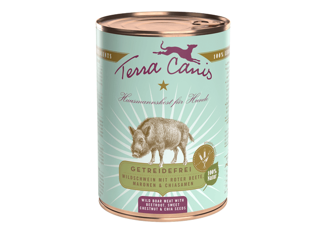 Terra Canis Wildschwein - Nassfutter 400g Packung