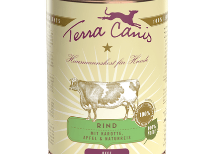 Terra Canis Classic Rind mit Karotte Nassfutter 200g