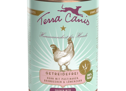 Terra Canis – Nassfutter, Huhn mit Brombeeren