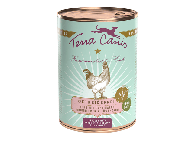 Terra Canis – Nassfutter, Huhn mit Brombeeren
