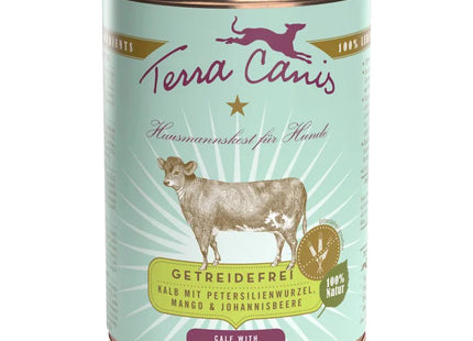 Terra Canis - Getreidefreies Hundefutter Kalb mit Petersilienwurzel, Mango & Johannisbeere