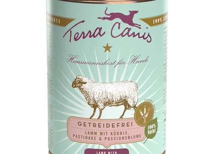 Terra Canis - Getreidefreies Hundefutter Lamm mit Kürbis, Pastinake & Passionsblume