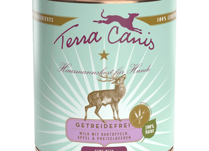 Terra Canis Wild mit Kartoffeln Nassfutter 200g