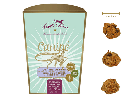 Terra Canis Canipé - getreidefreier Kaninchen Hundesnack