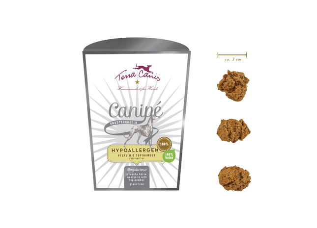 Terra Canis Canipé - hypoallergener Pferdesnack 200g