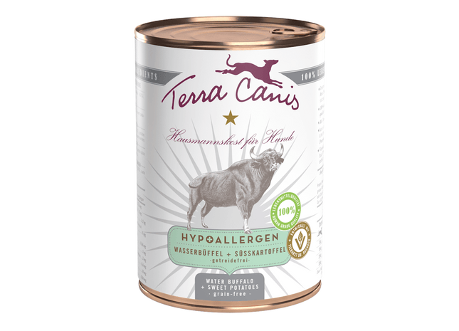 Terra Canis Hypoallergen – Nassfutter Wasserbüffel, 400g