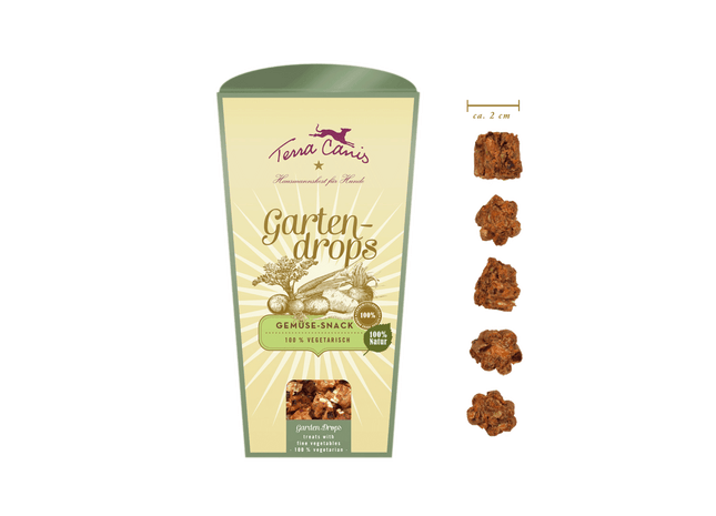 Terra Canis Gartendrops - Gemüse-Snack 250g