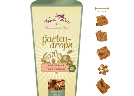 Terra Canis Gartendrops Obst-Snack - vegetarisch 250g