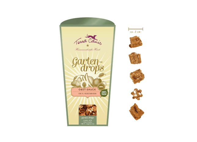 Terra Canis Gartendrops Obst-Snack - vegetarisch 250g
