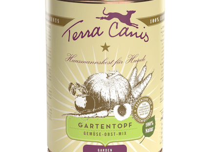 Terra Canis Gartentopf classic - gegartes Gemüse Obst