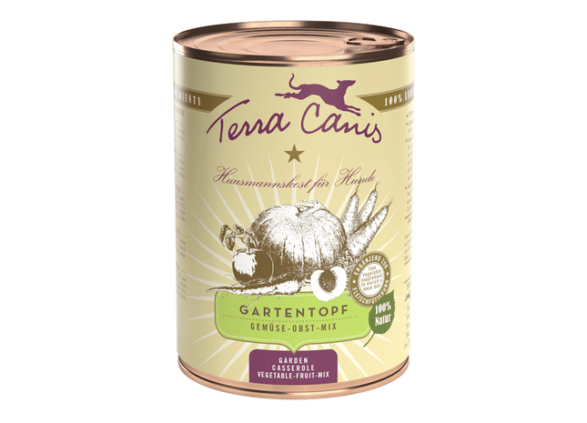 Terra Canis Gartentopf classic - gegartes Gemüse Obst