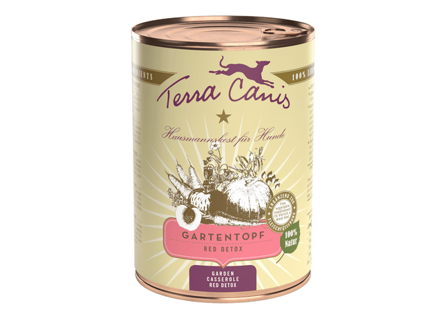 Terra Canis Gartentopf Red Detox - Obst-Gemüse-Mischung rot