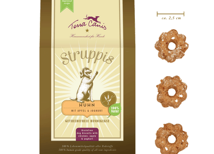 Terra Canis Struppis Huhn Leckerlis - getreidefrei, 375g