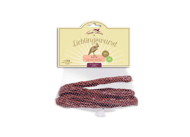 Terra Canis Lieblingswurst Pute - getreidefrei 7 Stück