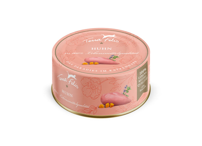 Terra Felis Katze getreidefrei Huhn 80g