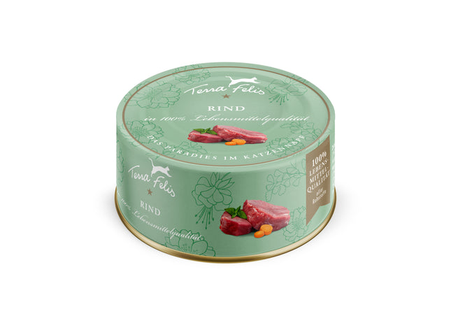 Terra Felis Katze getreidefrei Rind 80g