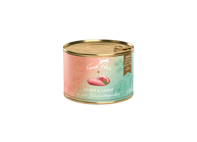 Terra Felis Katze getreidefrei Huhn+Lamm 80g